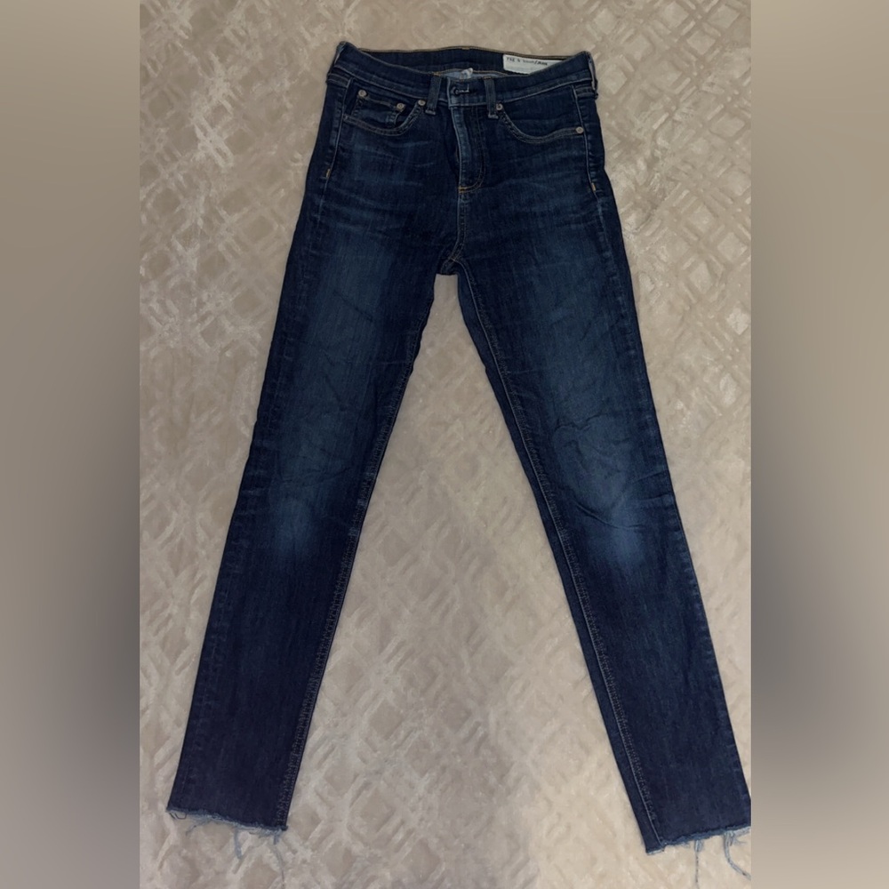 Women’s Size 25 rag & bone Skinny Jeans Dark Indigo